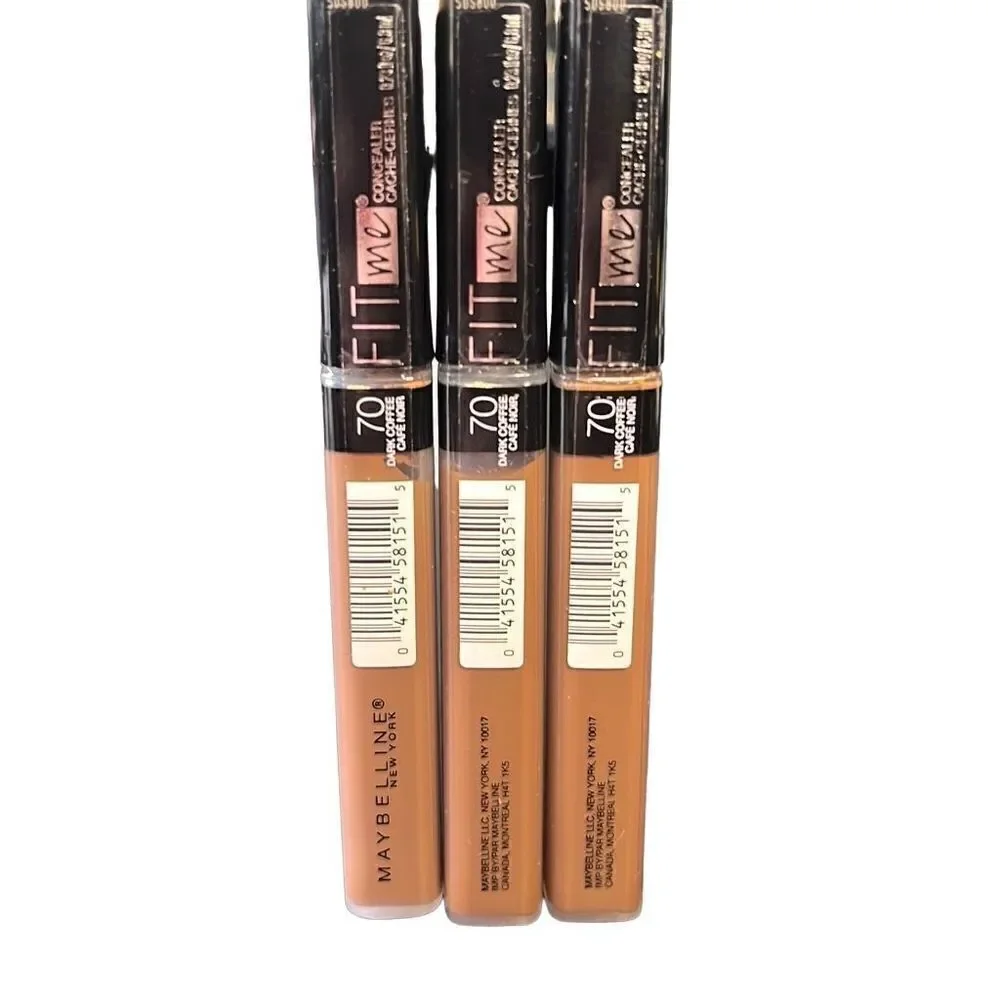 Lot of 3 70 Coffee Maybelline Fit Me! Concealer Concealers